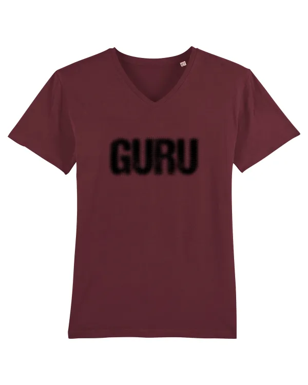 Guru Tricou mânecă scurtă guler V Bărbat Presenter