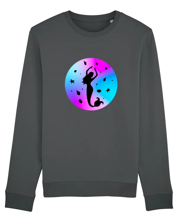 Bluză mânecă lungă Unisex Rise Anthracite