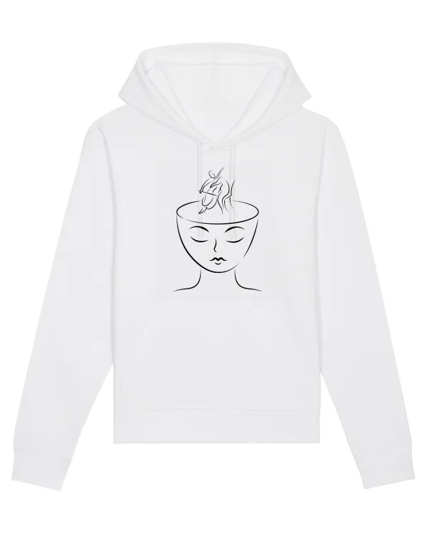 Hanorac Unisex Drummer White