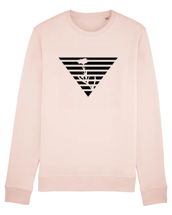 Bluză mânecă lungă Unisex Rise Candy Pink