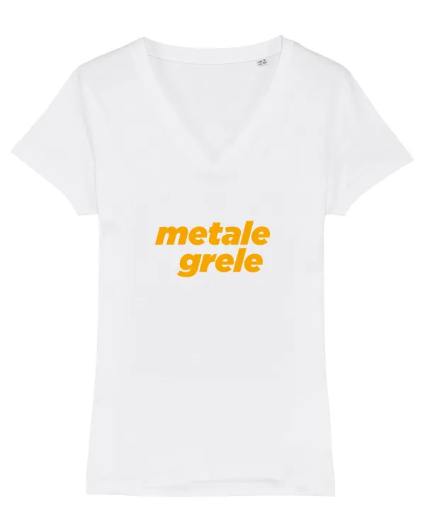 metale grele Tricou mânecă scurtă guler V Damă Evoker