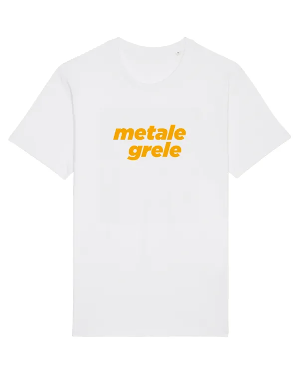 Tricou mânecă scurtă Unisex Rocker White