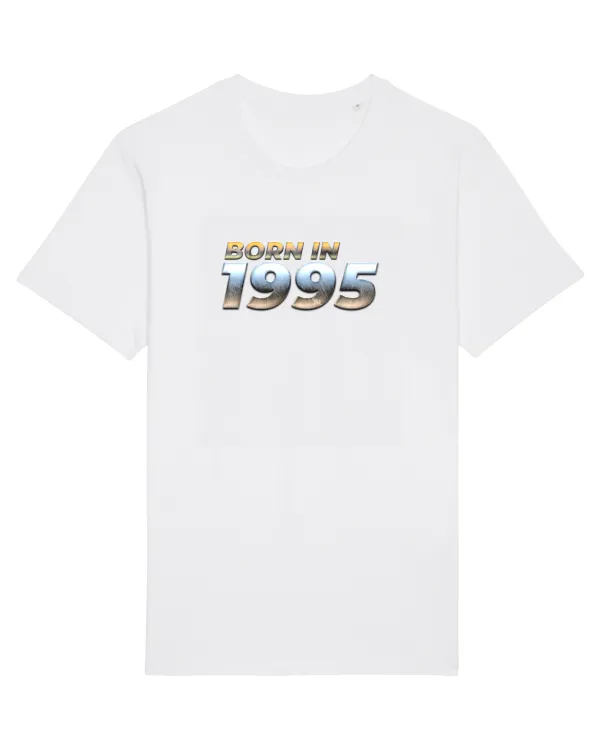 Tricou mânecă scurtă Unisex Rocker White