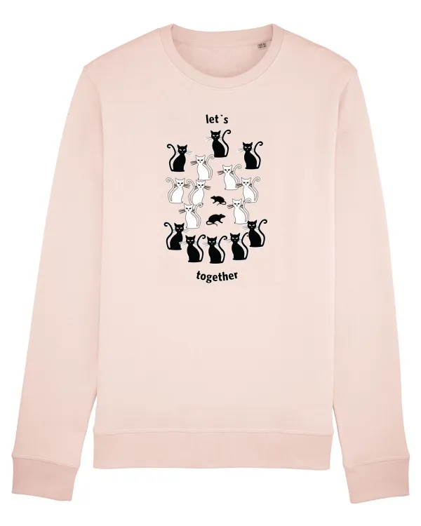 Bluză mânecă lungă Unisex Rise Candy Pink