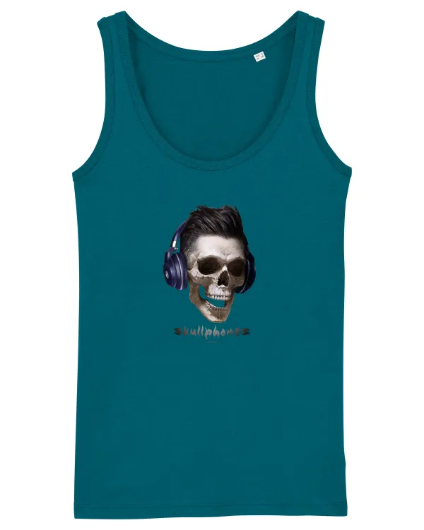 Craniu cu casti - skullphones 13 Ocean Depth