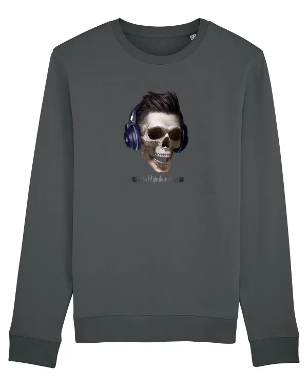 Craniu cu casti - skullphones 13 Anthracite