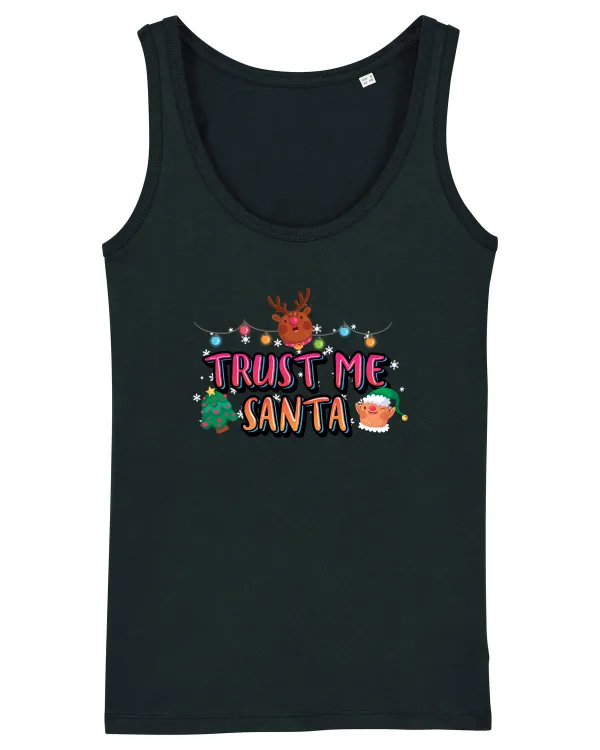 Trust Me Santa Black