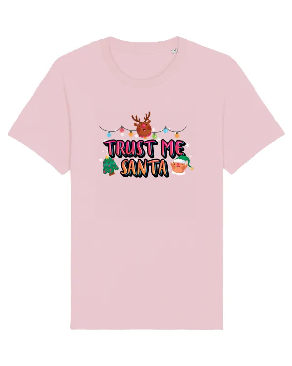 Trust Me Santa Cotton Pink