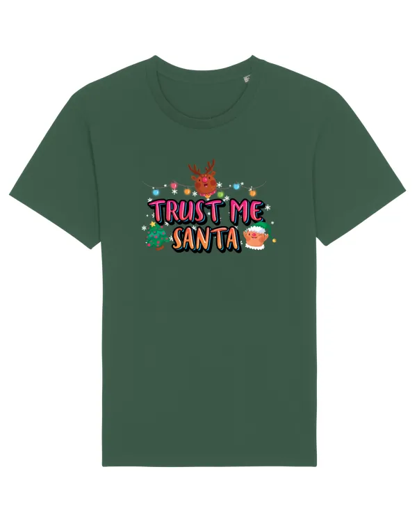 Trust Me Santa Bottle Green
