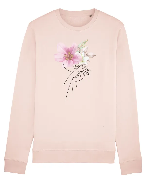Pink Floral Hands Candy Pink