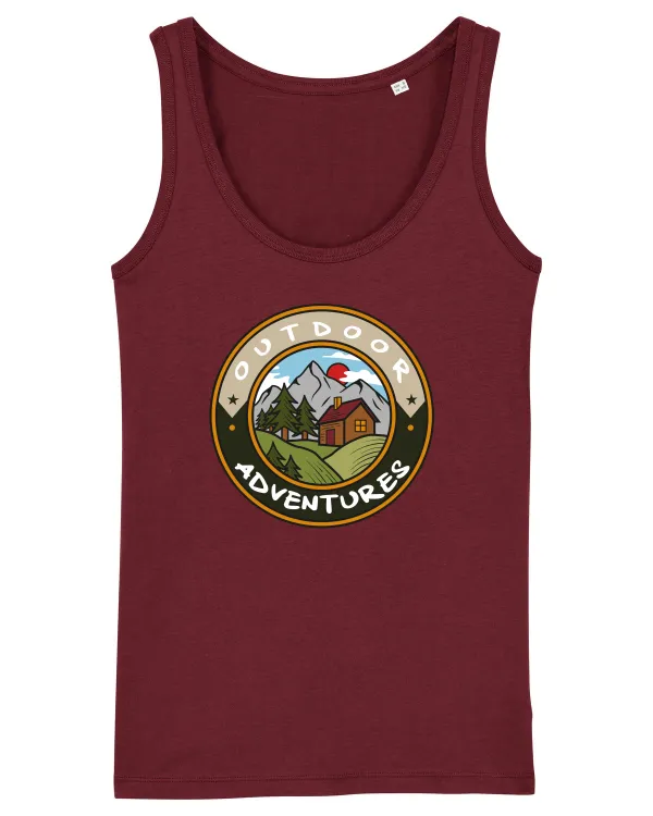Outdoor Adventures Cabin Burgundy