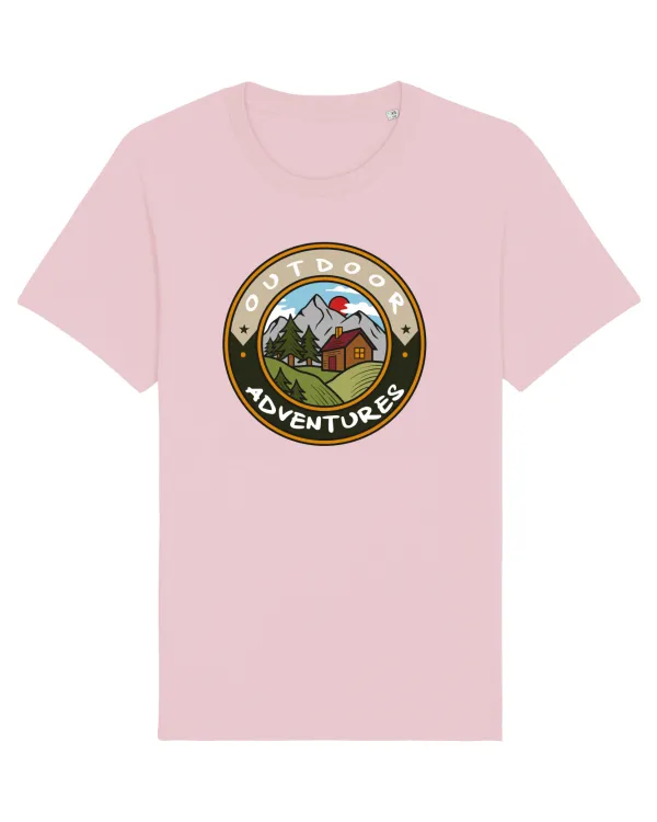 Outdoor Adventures Cabin Cotton Pink