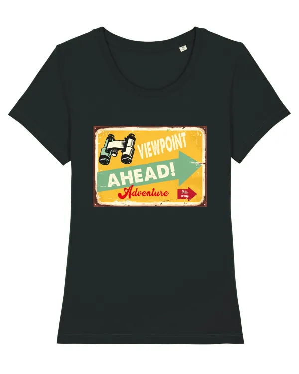 Viewpoint Ahead Adventure Tricou mânecă scurtă guler larg fitted Damă Expresser