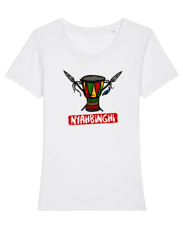 Nyahbinghi Drum White
