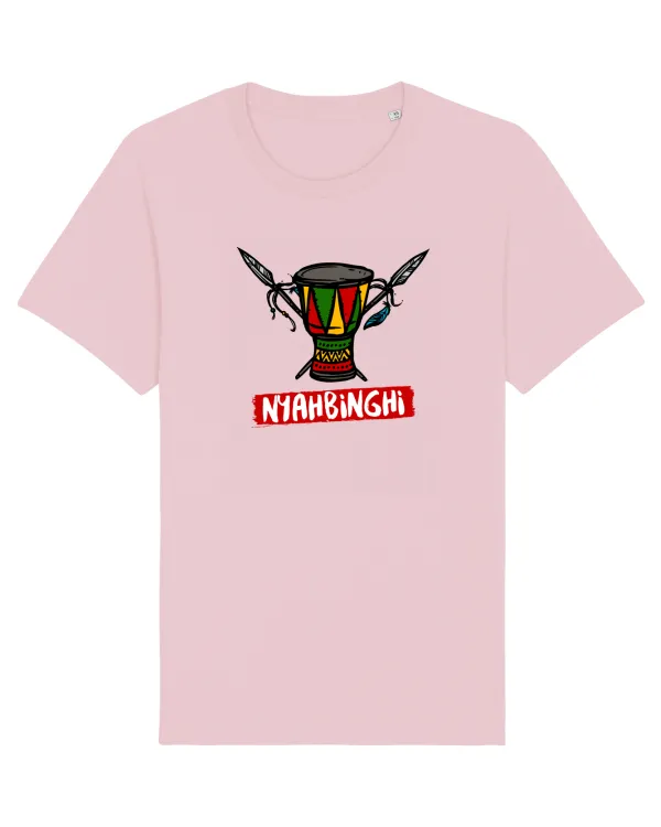 Nyahbinghi Drum Cotton Pink