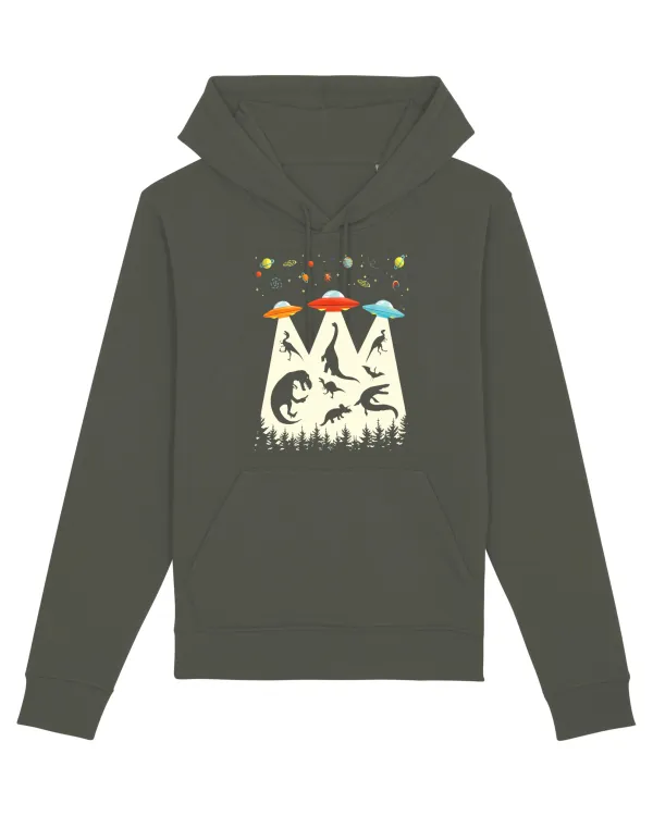 Alien Dinosaur Abduction  Khaki