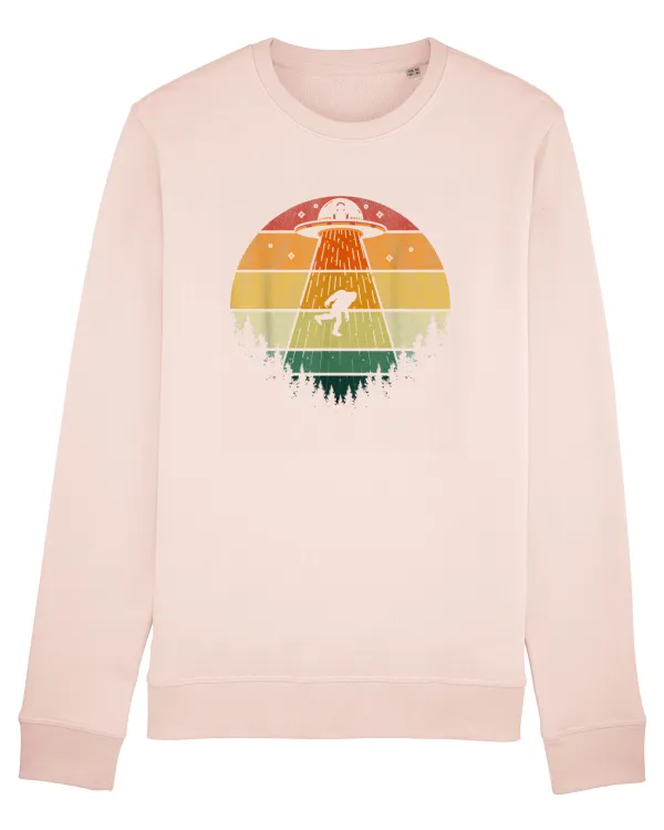 Bluză mânecă lungă Unisex Rise Candy Pink