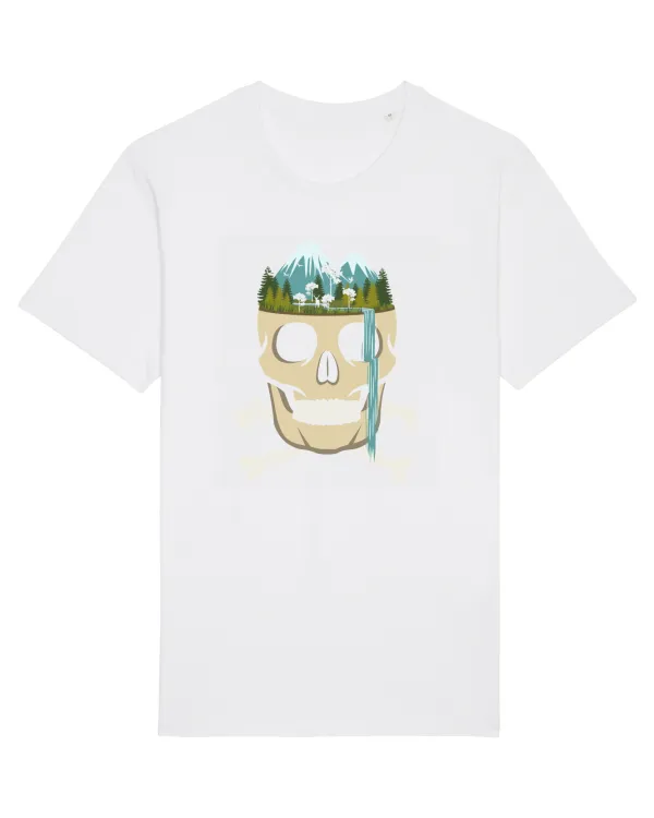 Skull Waterfall White