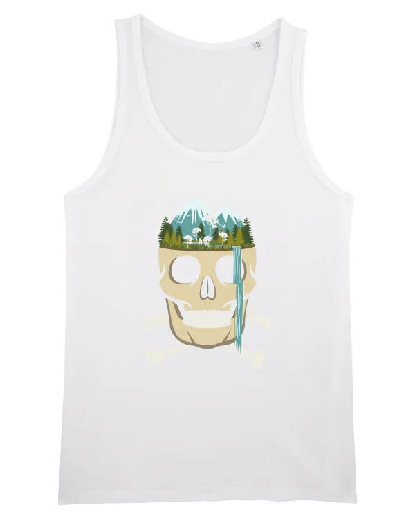 Skull Waterfall White