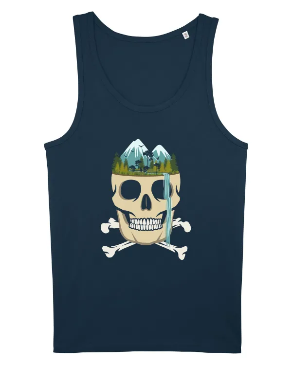 Skull Waterfall Navy