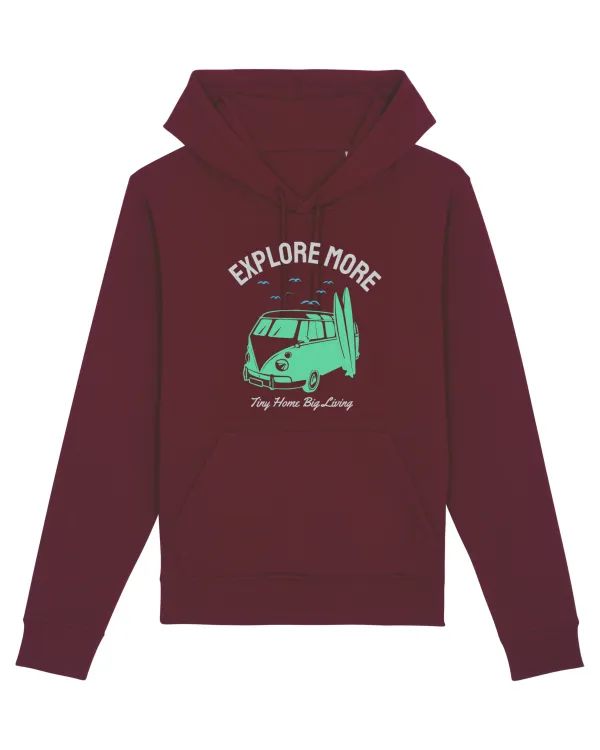 Tiny Home Big Living Beach Surf Burgundy
