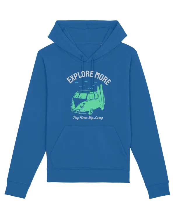 Tiny Home Big Living Beach Surf Royal Blue