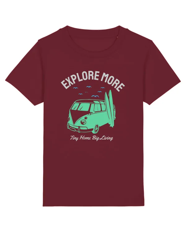 Tiny Home Big Living Beach Surf Burgundy