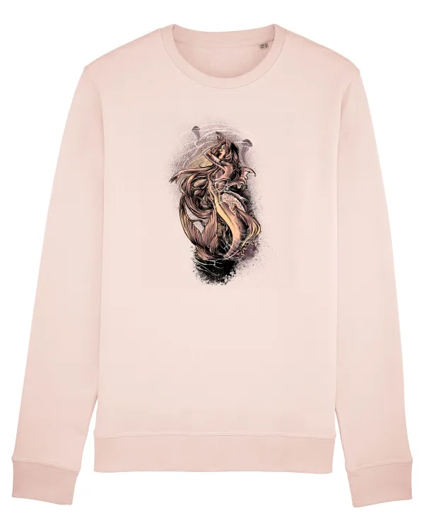Bluză mânecă lungă Unisex Rise Candy Pink