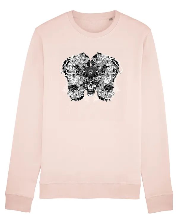 Bluză mânecă lungă Unisex Rise Candy Pink
