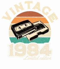 Născut in 1984 Retro sunset videotape