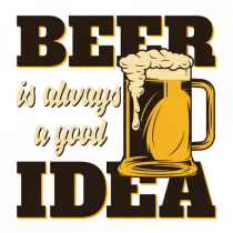 Beer is always a good idea