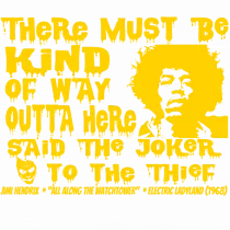 THERE MUST BE A WAY OUTTA HERE - Jimi Hendrix 2