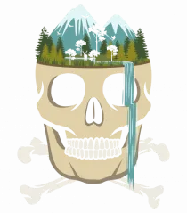 Skull Waterfall