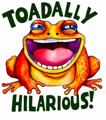 pentru prietenii animalelor - Toadally hillarious