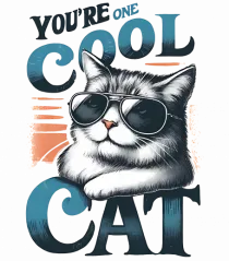 pentru prietenii animalelor - You are one cool cat